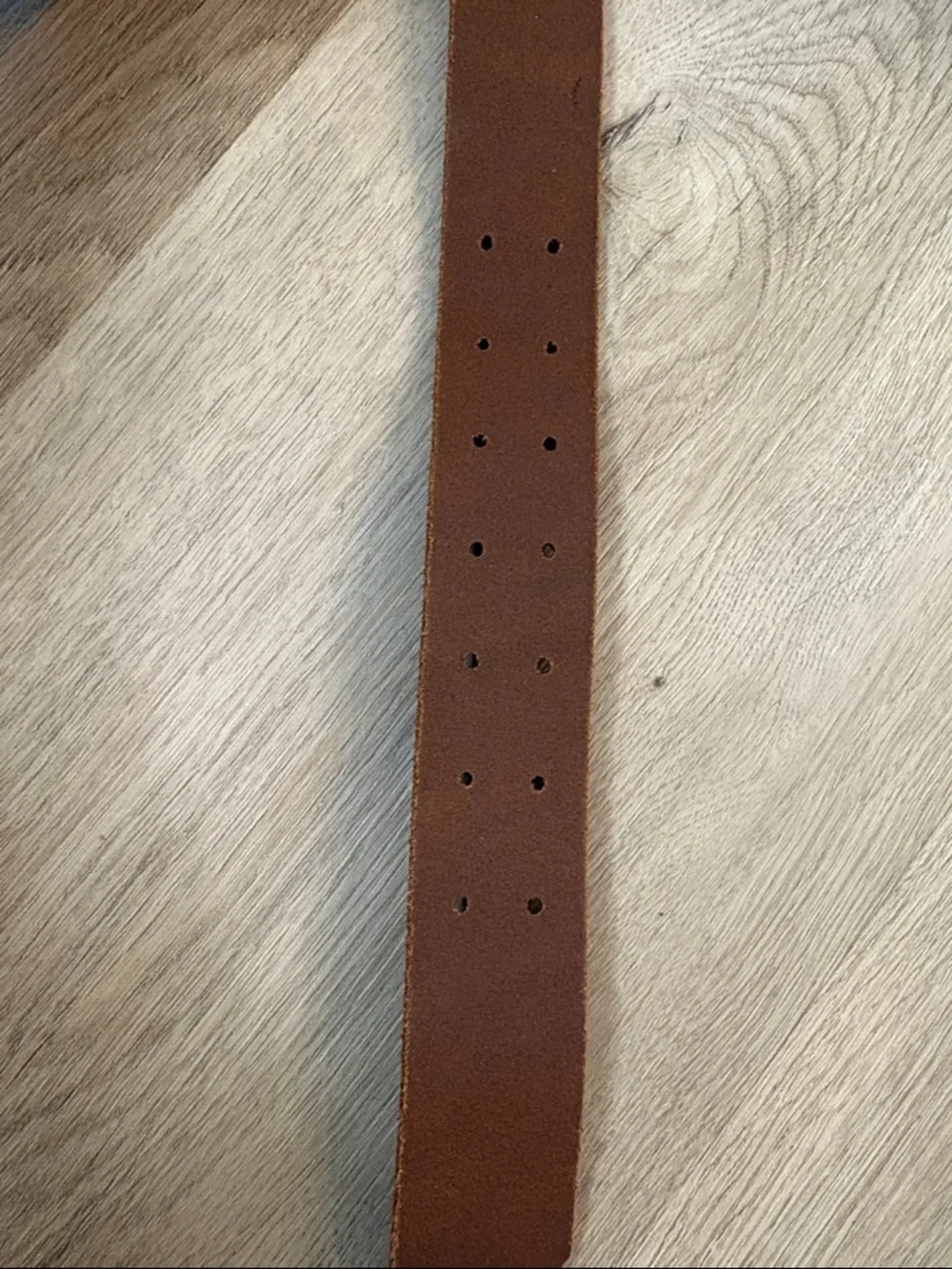 Main Street Forge Journeyman Full Grain Leather Belt Brown Size 44 classic